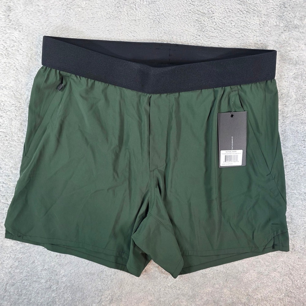 Ten Thousand Tactical Short No Liner Deep Forest Green Medium Mens Training